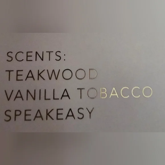 Sand & Fog Set of Three 4 oz Candles ~ Teakwood, Vanilla Tobacco & Speakeasy - Picture 2 of 3